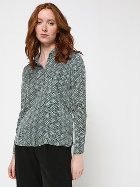 Chemise manches longues ESPRIT 992EO1F312 Vert