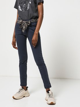Pantalon LE TEMPS DES CERISES DYLI H22 Bleu marine