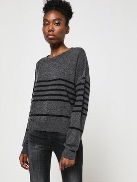 Pull LE TEMPS DES CERISES LTC TOM Gris