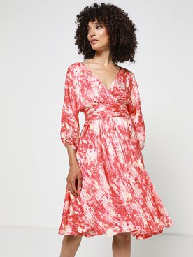 Robe ESPRIT 052EO1E345 Rouge