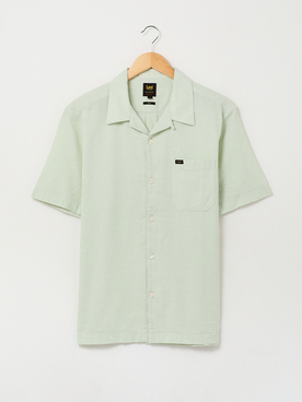 Chemise manches courtes LEE RESORT CANARY Vert