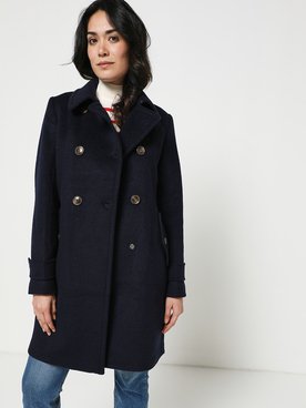 Manteau ESPRIT 082EO1G337 Bleu marine