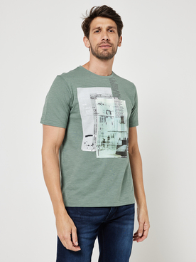 Tee-shirt CARDIN C520350.2027 Vert kaki