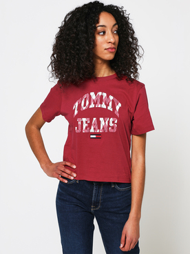 Tee-shirt TOMMY JEANS CLASSIC COLLEGE TEE Rouge