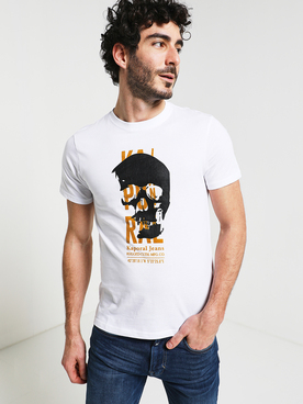 Tee-shirt KAPORAL CLIVE KAPO Blanc