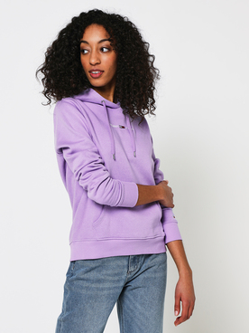 Sweat-shirt TOMMY JEANS LINEAR LOGO HOODIE Violet