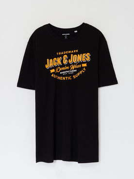 Tee-shirt JACK AND JONES LOGO T+ Noir