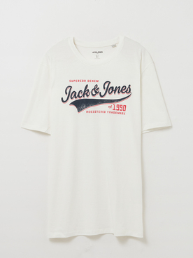 Tee-shirt JACK AND JONES LOGO T+ Blanc
