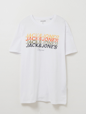 Tee-shirt JACK AND JONES BRADY T+ Blanc