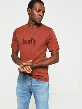Tee-shirt LEVI'S® POSTER TT Brique