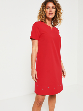 Robe CHRISTINE LAURE D0443 Rouge