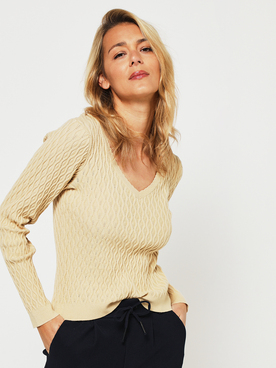 Pull ONLY 15252038 Beige