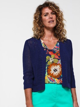 Gilet DIANE LAURY 59DL2GI800 Bleu marine