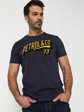 Tee-shirt PETROL INDUSTRIES TSR 607-1 Bleu foncé