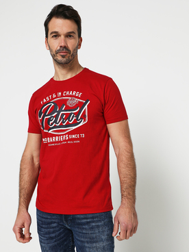 Tee-shirt PETROL INDUSTRIES TSR601-3 Rouge