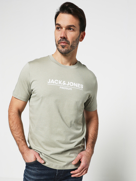 Tee-shirt JACK AND JONES BLABRANDG T Vert kaki