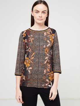 Tee-shirt manches longues BETTY BARCLAY 2090 2600 Camel