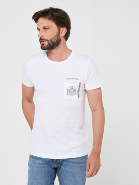 Tee-shirt LE TEMPS DES CERISES BOLY Blanc