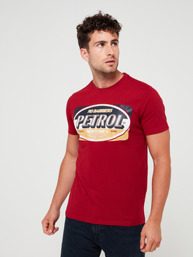 Tee-shirt PETROL INDUSTRIES TSR 600-2 Rouge