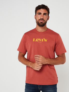 Tee-shirt LEVI'S® SEASON VINT LOGO Rouge bordeaux