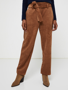 Mode Pantalons Pantalons en jersey Laurèl Laur\u00e8l Pantalon en jersey brun fonc\u00e9 