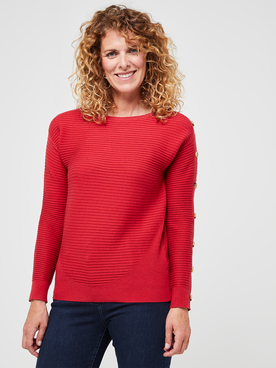 Pull DIANE LAURY 58DL2PU102 Rouge