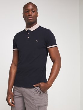 Polo ODB 57OD1PO100 Bleu marine