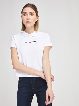 Polo TOMMY JEANS REGULAR POLO TJ Blanc