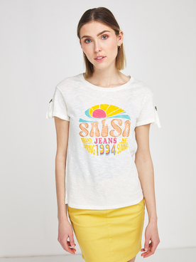 Tee-shirt SALSA SAMARA 125017 Blanc