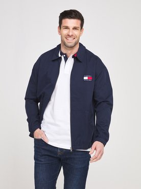 Blouson TOMMY JEANS BOMB BADGE Bleu marine
