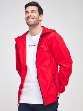 Blouson TOMMY JEANS WINDBREAKER TJ Rouge