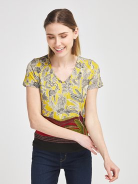 Tee-shirt ANATOPIK 21ELEON Jaune