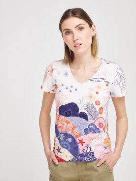 Tee-shirt ANATOPIK 21ELEON Blanc