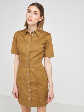 Robe VILA 14063617 Marron