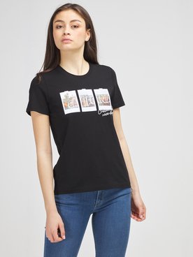 Tee-shirt S OLIVER 2059076 Noir