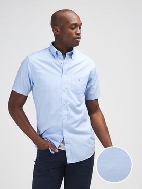 Chemise manches courtes GANT 3046401 Bleu ciel