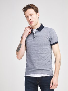 Polo ODB 57OD1PO101 Bleu marine