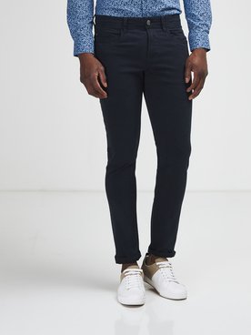 Pantalon ESPRIT 011EE2B308 Bleu fonc