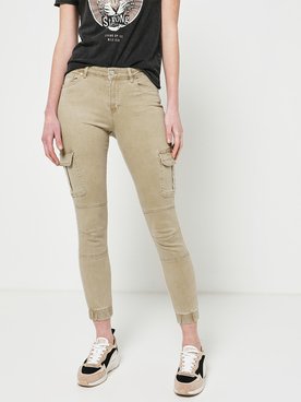 Pantalon ONLY 15170889 L32 Beige