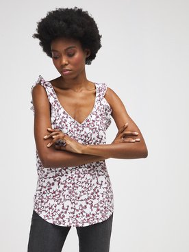Blouse LE TEMPS DES CERISES ALEKSA Blanc cass