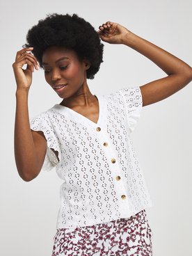 Blouse LE TEMPS DES CERISES PEDRO LTC Ecru