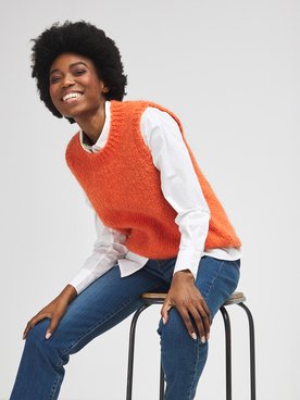 Pull RUE MAZARINE TANK E21 Orange