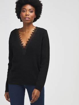 Pull CHERRY PARIS YU2556 Noir