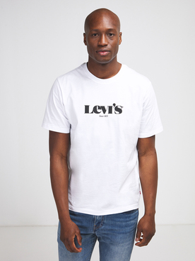 Tee-shirt LEVI'S® VINT LOGO TEE Blanc cassé