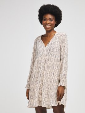 Robe CHERRY PARIS ME2502 Beige