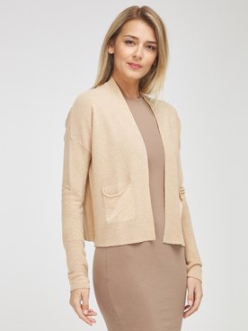 Gilet LA FEE MARABOUTEE FA GI MACHA Beige