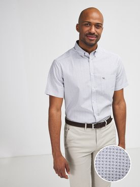 Chemise manches courtes CHARLES DE SEYNE 57CS1CV901 Gris