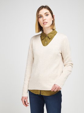 Pull S OLIVER 2060899 Beige