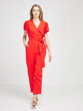 Combinaison LA FEE MARABOUTEE FA CO BELHOA Rouge vermillon
