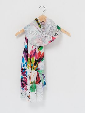 Echarpe DESIGUAL 21SAWA41 Blanc